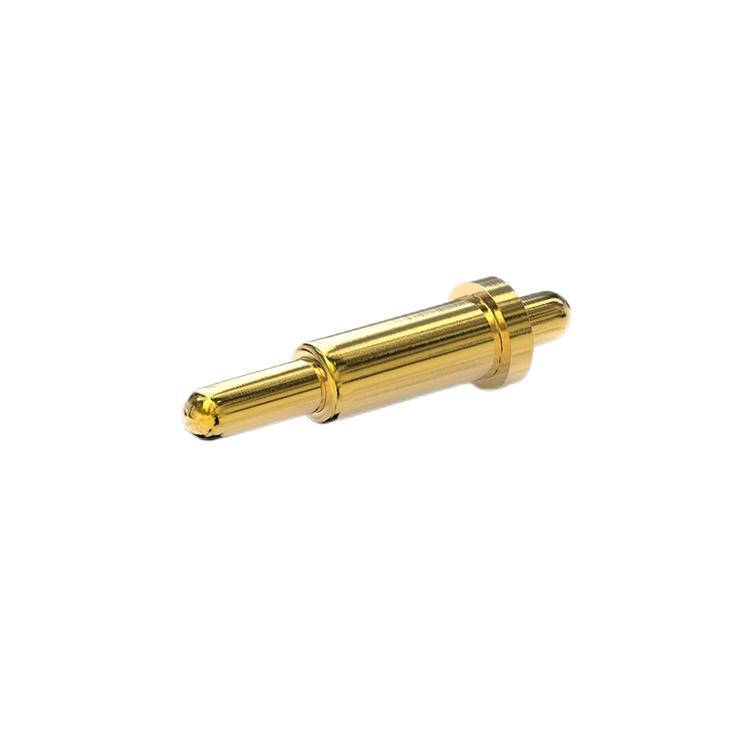 Brass Gold-Plated Double Head Single Pin DIP Gold Plated Spring Loaded Pogo Pin