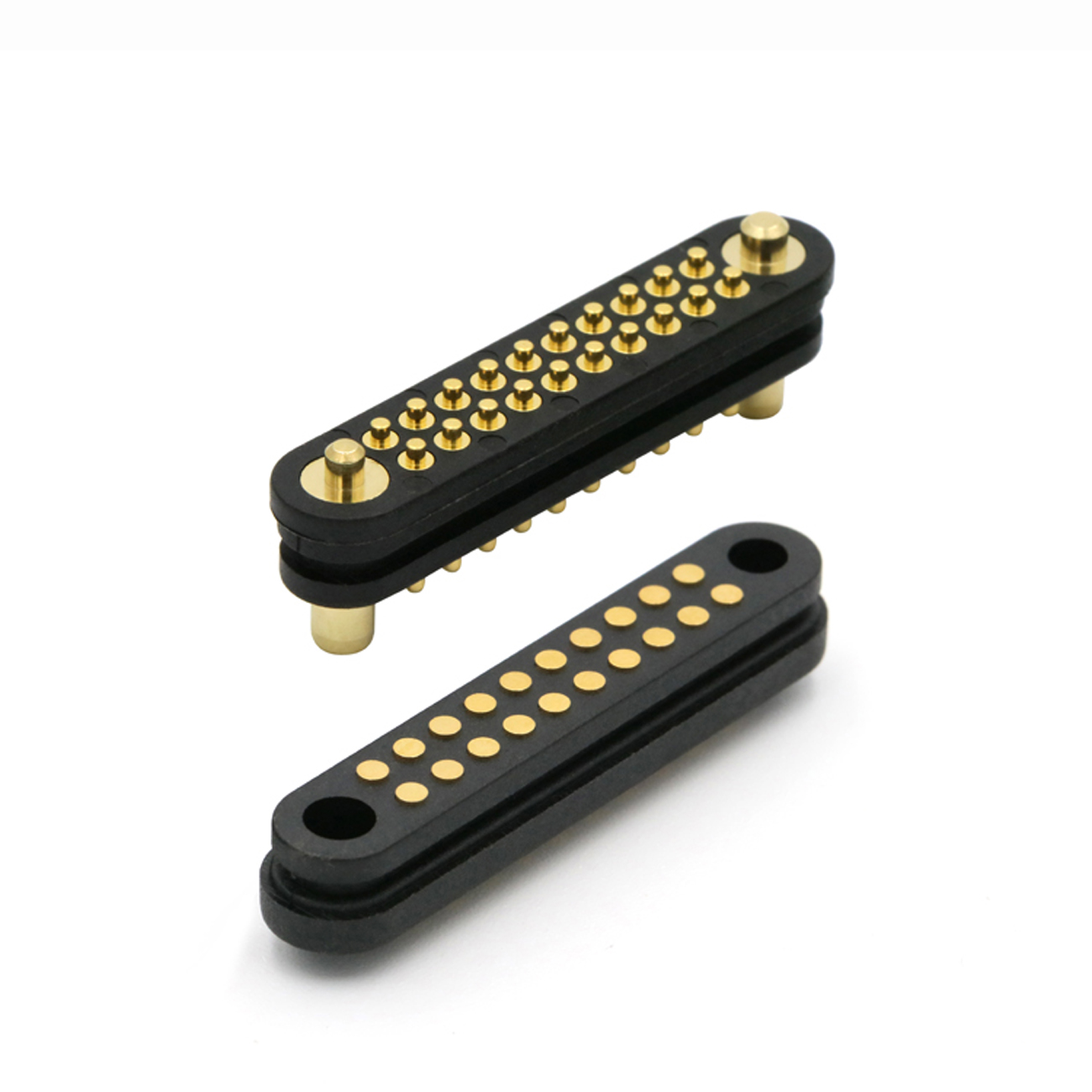 2.54mm pitch male & female 40pin pogo pin connector for medical products