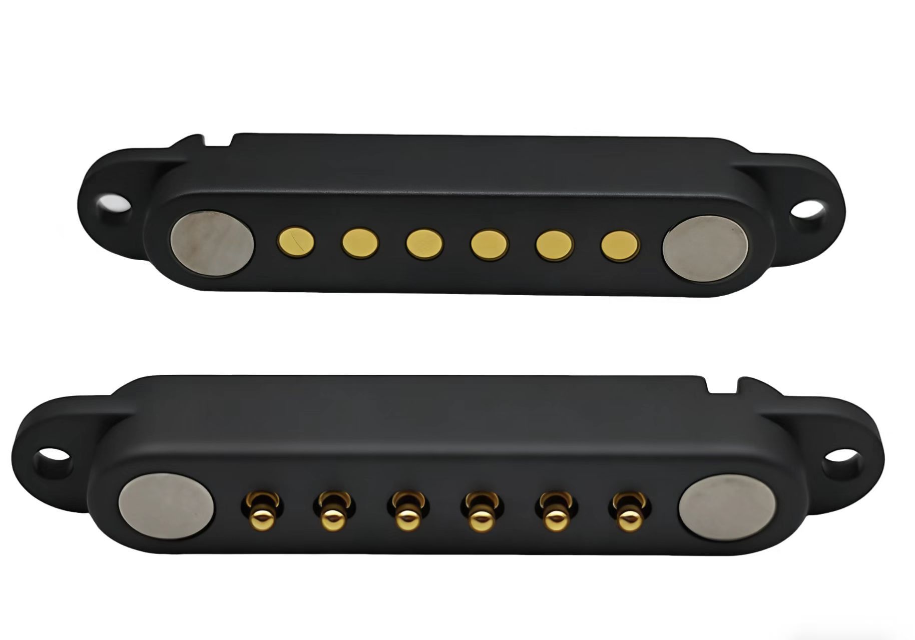 6Pin Pogo Pin Magnetic with 2A 12V magnetic Connector for Pcb