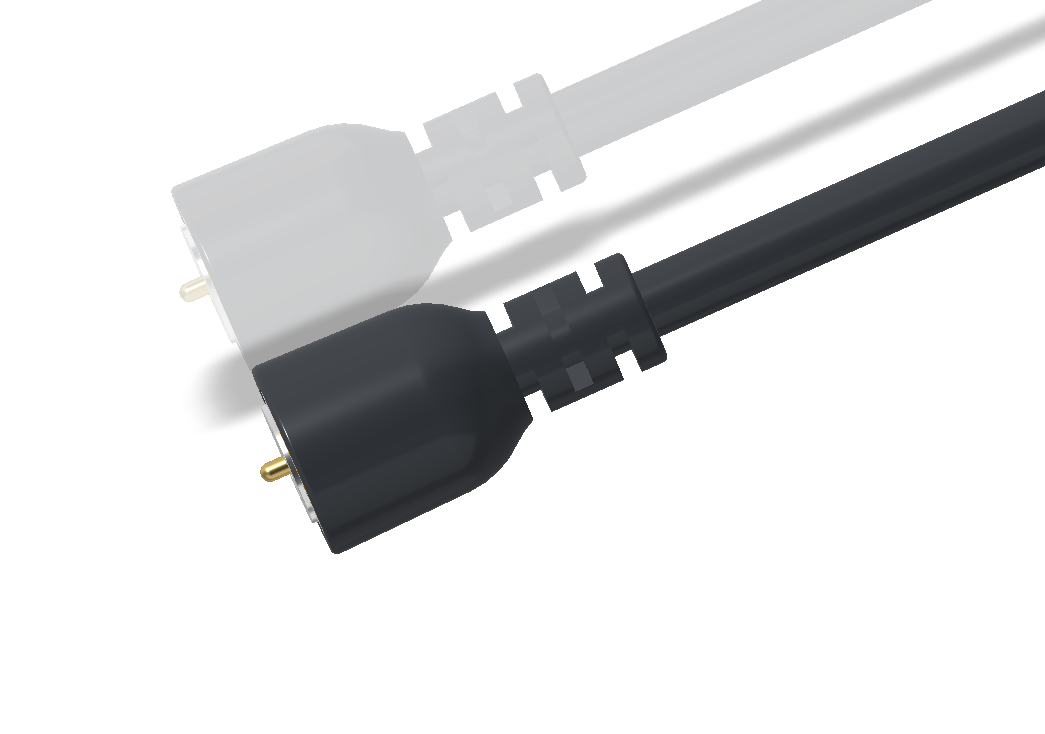 Round type magnetic charger usb cable connector for smart blindfold