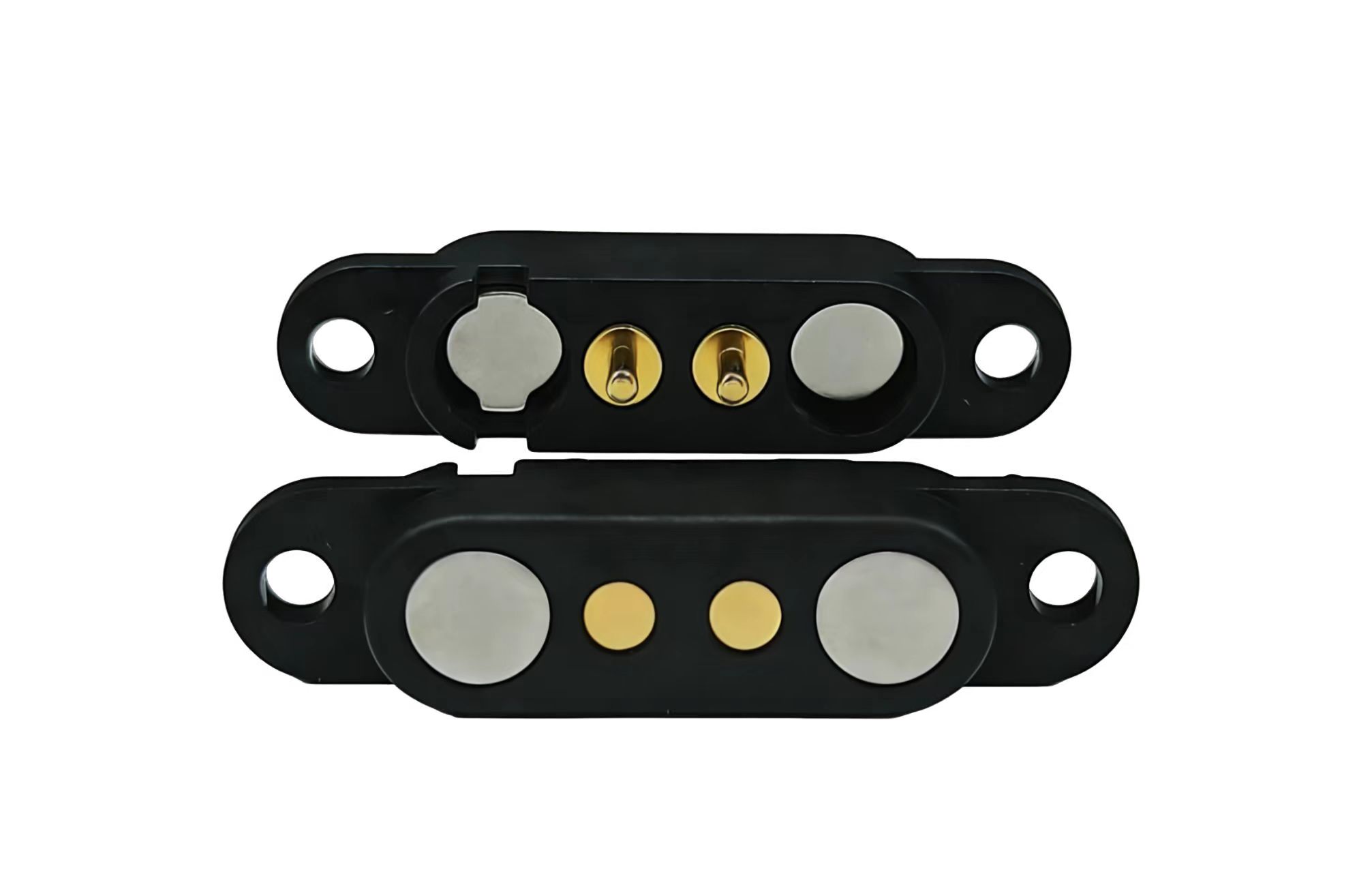 2A 2.54mm pitch 2pin male female pogo pin connector magnetic charging connector