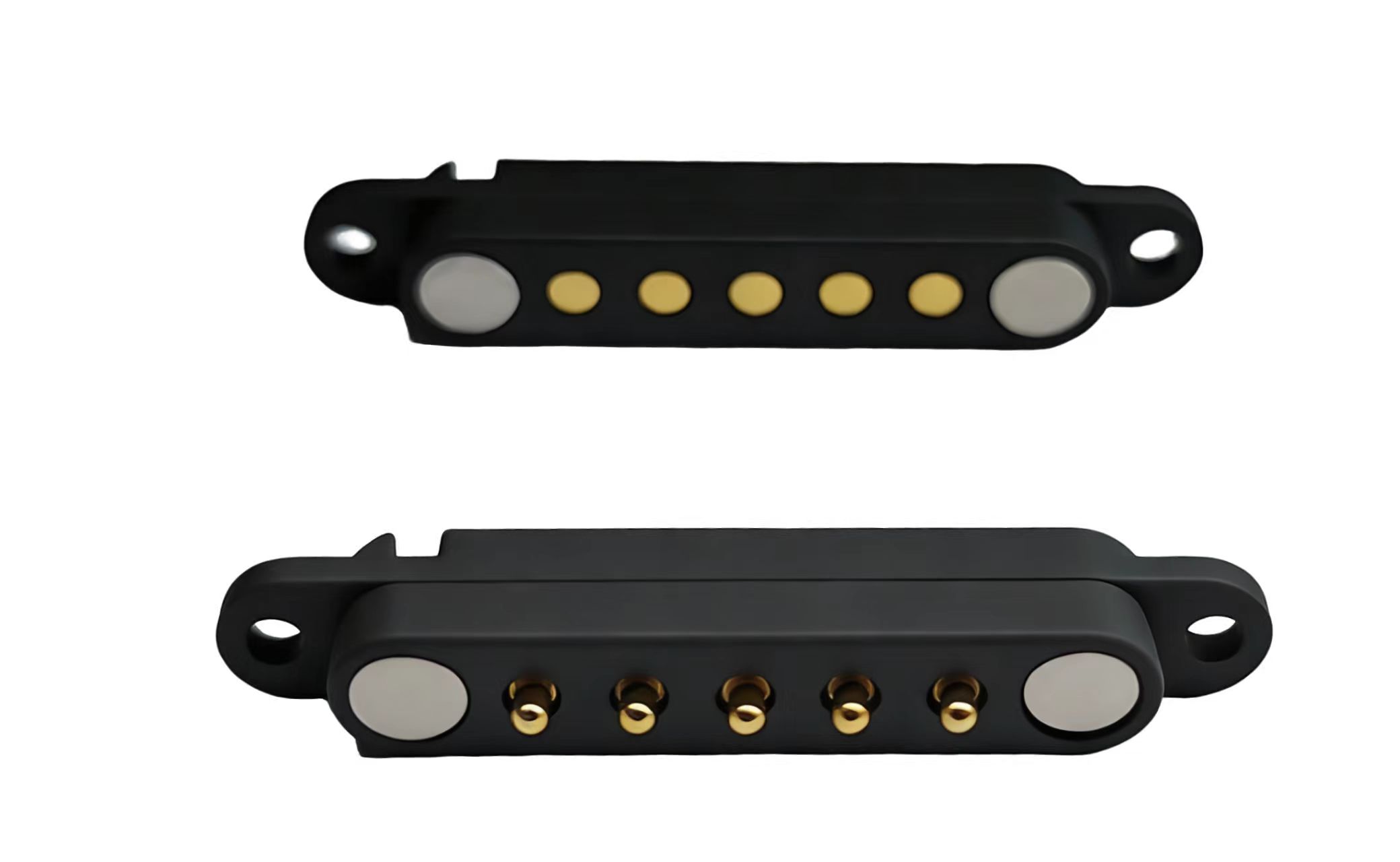 PA46 or PA97 housing 2.54mm pitch 5pin Magnet Connector Spring 5Pin Charge Power Pogopin